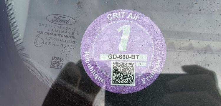 FORD TRANSIT CUSTOM 1,0 ECOBOOST PHEV – HYBRIDE RECHARGEABLE – 65332 KMS – ANNEE 2021 BLANC GD-660-BT