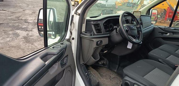 FORD TRANSIT CUSTOM 1,0 ECOBOOST PHEV – HYBRIDE RECHARGEABLE – 65332 KMS – ANNEE 2021 BLANC GD-660-BT