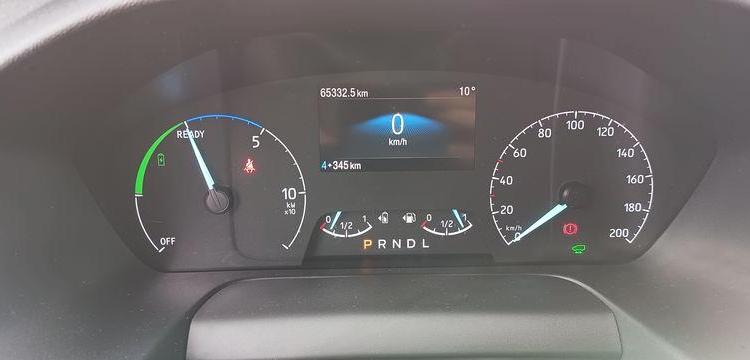 FORD TRANSIT CUSTOM 1,0 ECOBOOST PHEV – HYBRIDE RECHARGEABLE – 65332 KMS – ANNEE 2021 BLANC GD-660-BT