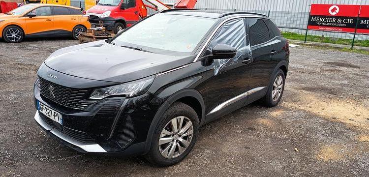 PEUGEOT 3008 STYLE SUV 1.5 BLUEHDi 131 CV / 96 KW – DIESEL – 196210 LMS – ANNEE 2022 NOIR GF-327-PV