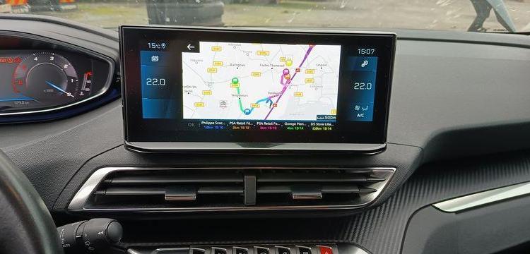 PEUGEOT 3008 STYLE SUV 1.5 BLUEHDi 131 CV / 96 KW – DIESEL – 196210 LMS – ANNEE 2022 NOIR GF-327-PV