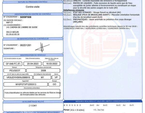 PEUGEOT 2008 ACTIVE GRIS GF-648-FC
