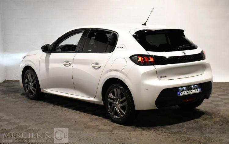 PEUGEOT 208 STYLE PURE TECH 100 S&S BLANC GH-288-VV