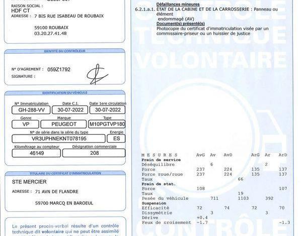 PEUGEOT 208 STYLE PURE TECH 100 S&S BLANC GH-288-VV