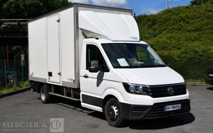 VOLKSWAGEN CRAFTER 2.0 TDI 120ch 35 CAISSE DEM 20m3 HAYON BLANC GH-798-ES