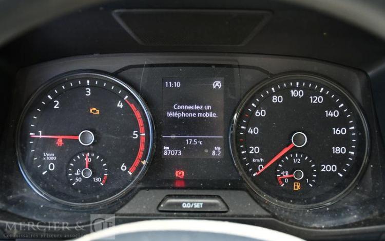 VOLKSWAGEN CRAFTER 2.0 TDI 120ch 35 CAISSE DEM 20m3 HAYON BLANC GH-798-ES