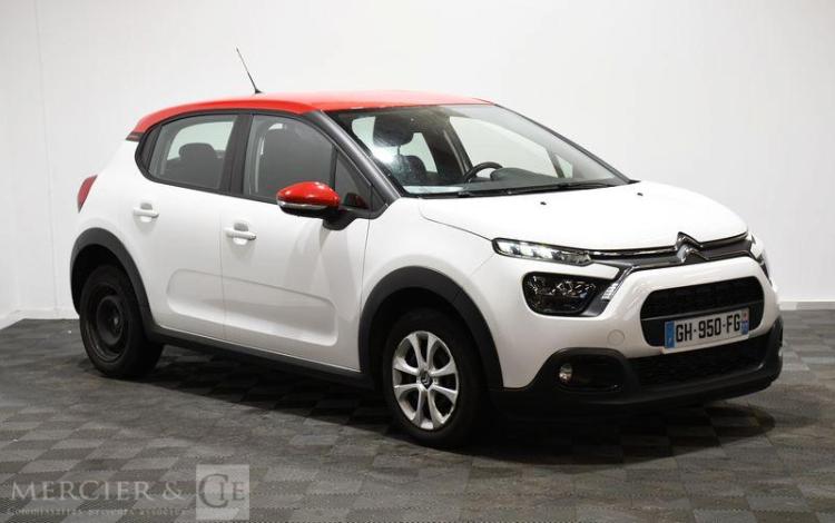 CITROEN C3 A,E BLUE HDI 100 S&S BVM6 BLANC GH-950-FG
