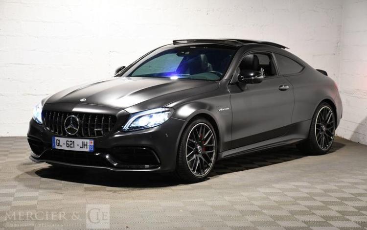MERCEDES CLASSE C63 S AMG 4.0 V8 510ch NOIR GL-621-JH