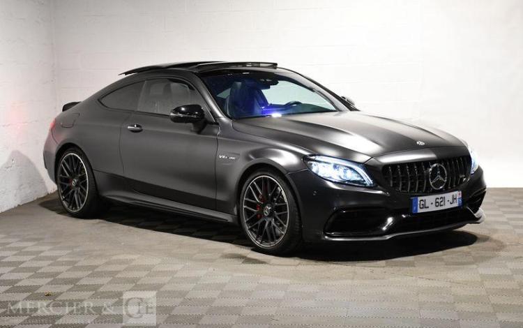 MERCEDES CLASSE C63 S AMG 4.0 V8 510ch NOIR GL-621-JH
