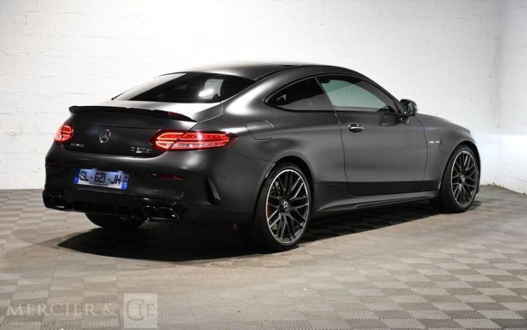 MERCEDES CLASSE C63 S AMG 4.0 V8 510ch NOIR GL-621-JH