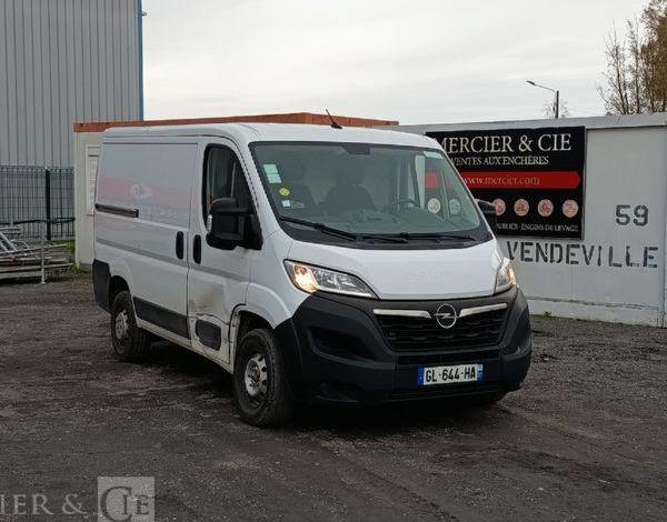 OPEL MOVANO C TRACTION FOURGON 2.2 CDTI 16V 120 CV – DIESEL – 60333 KMS – ANNEE 2022 BLANC GL-644-HA