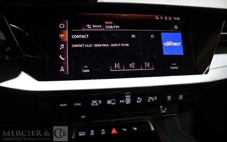 AUDI A3 SPORTBACK 1.5 35 TFSI 150 MHEV HYBRID DESIGN LUXE S-TRONIC NOIR GL-757-BQ