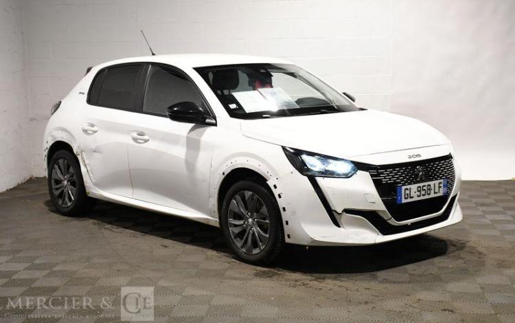 PEUGEOT e-208 STYLE BLANC GL-958-LF