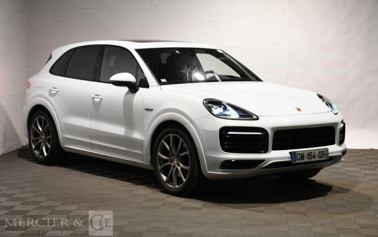 PORSCHE CAYENNE e-HYBRID 462ch PLATINIUM EDITION TIPTRONIC BLANC GM-154-QB