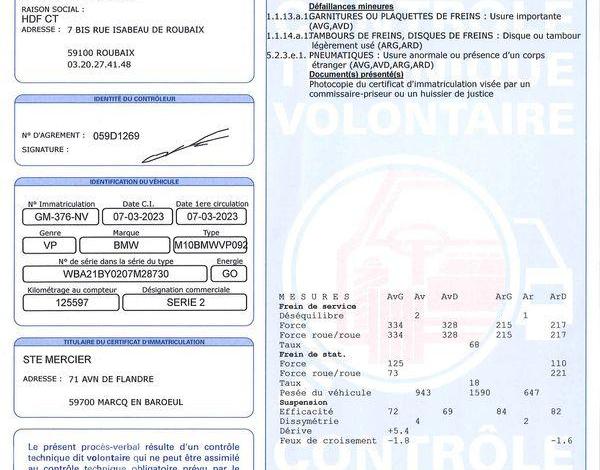 BMW SERIE 2 ACTIVE TOURER 218D 150CH DKG7 BUSINESS DESIGN GRIS GM-376-NV