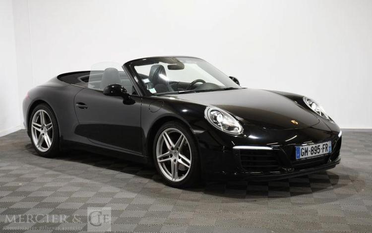 PORSCHE 911 CABRIOLET 991 3.0 370 CARRERA PDK NOIR GM-895-FR