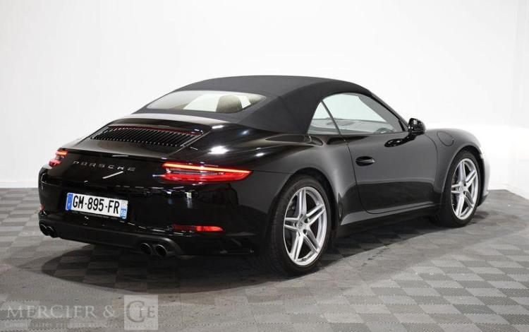 PORSCHE 911 CABRIOLET 991 3.0 370 CARRERA PDK NOIR GM-895-FR