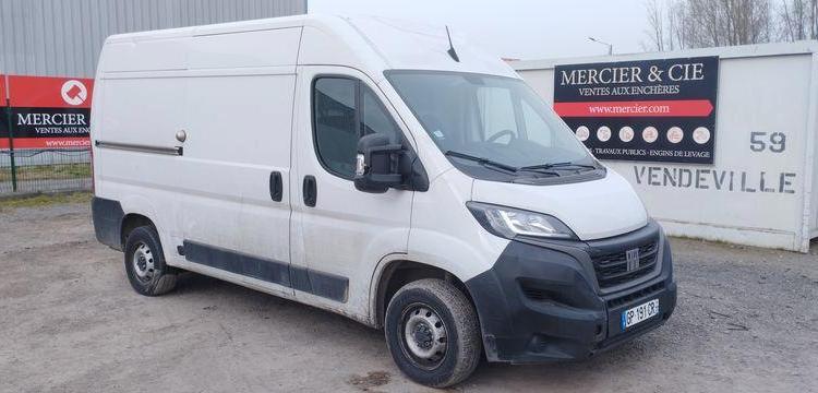 FIAT DUCATO 2 MY 2023 FOURGON 2,2MJT 16V 140 CV – DIESEL – 40496 KMS – ANNEE 2023 BLANC GP-191-CR