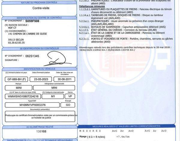 MINI COOPER 1,6 D 110 COOPER ROUGE GP-889-BH