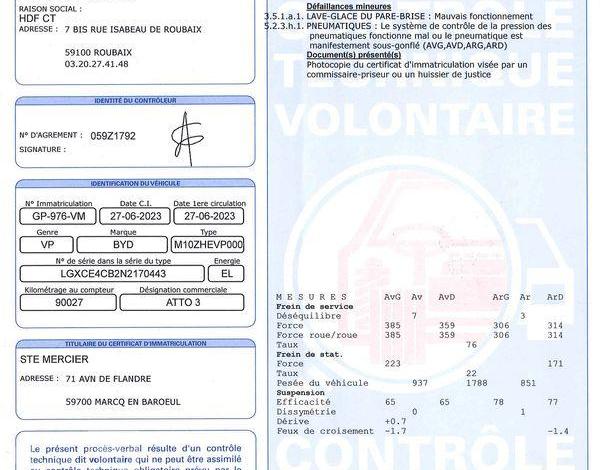 BYD ATTO 3 DESIGN GRIS GP-976-VM