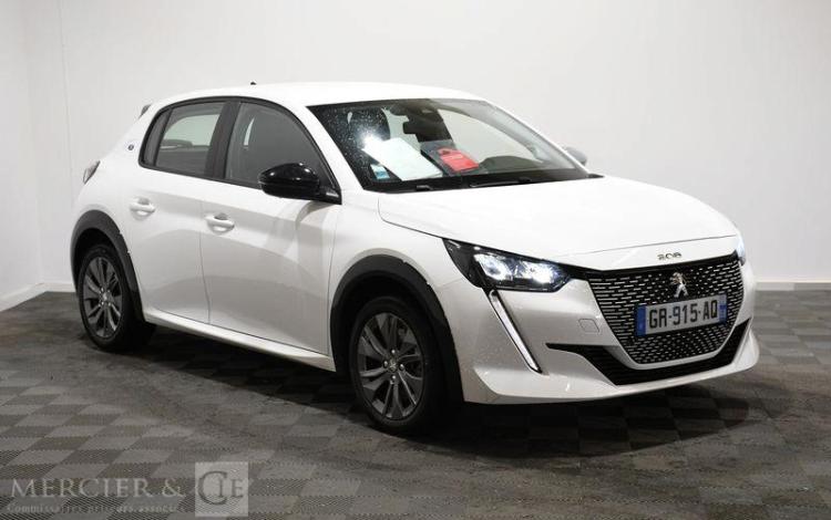PEUGEOT E-208 SOCIETE ELECTRIC 135 50KWH BUSINESS ACTIVE BLANC GR-915-AQ