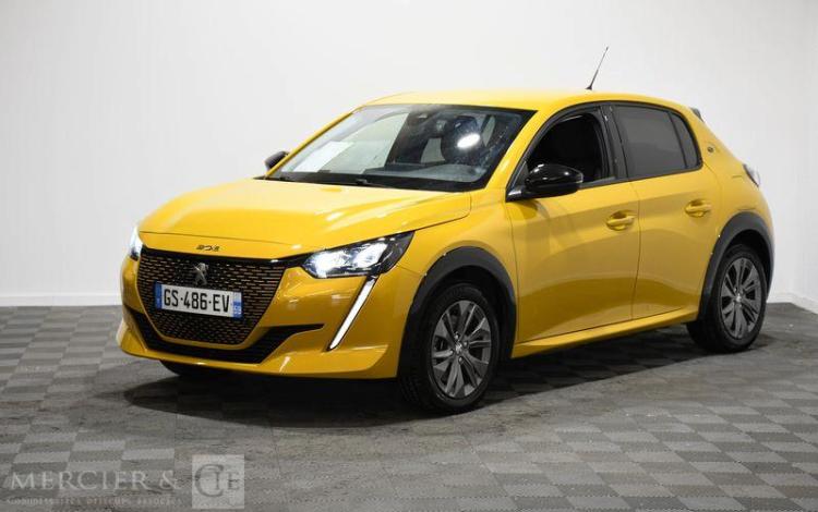PEUGEOT e-208 50kWh 135ch ALLURE PACK JAUNE GS-486-EV