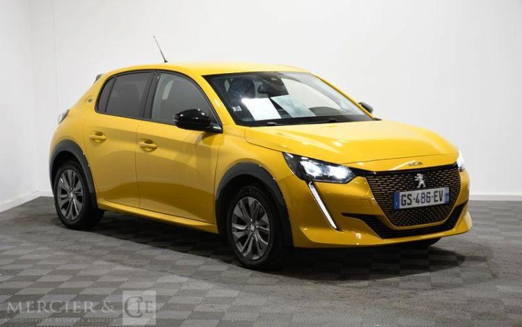PEUGEOT e-208 50kWh 135ch ALLURE PACK JAUNE GS-486-EV