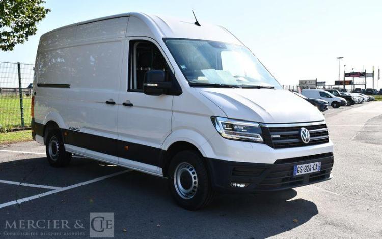 VOLKSWAGEN E-CRAFTER VAN 35 L3H3 11M3 TRAC 136CH BLANC GS-924-CA
