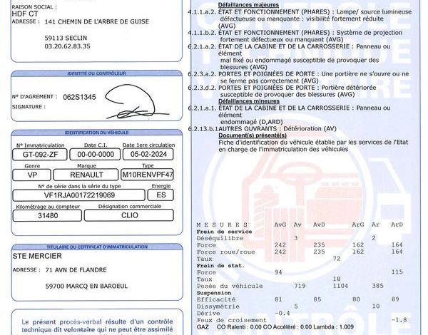 RENAULT CLIO EVOLUTION TCE 90 BLANC GT-092-ZF