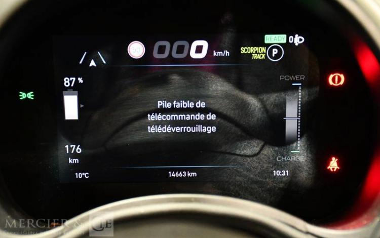 ABARTH 500 CABRIOLET ELECTRIC 120 42KWH NOIR GT-147-EF