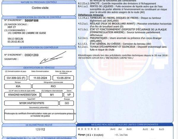 KIA RIO 1.4 CRDI 90 ACTIVE BLANC GV-309-QG