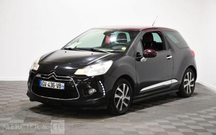 CITROEN DS3 1,6 HDI 90 AIRDREAM SO CHIC NOIR GV-436-VB