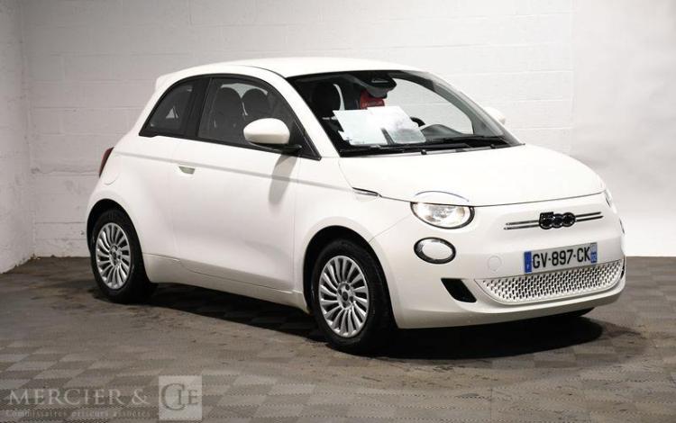 FIAT 500 e 24kwh BLANC GV-897-CK