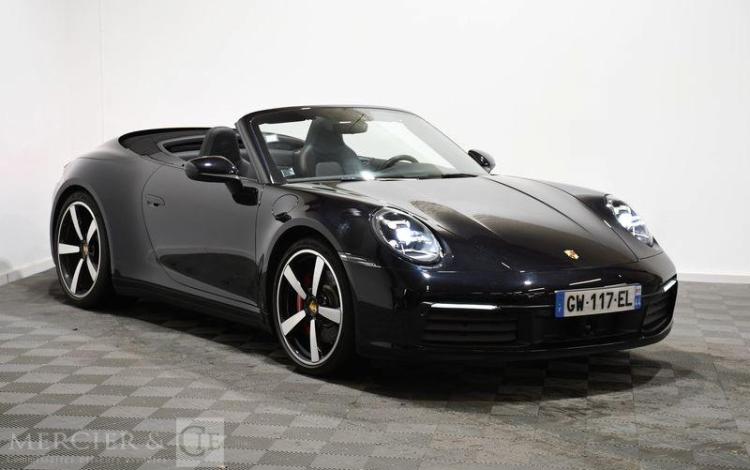 PORSCHE 911 (992) CARRERA S CABRIOLET 3.0 450ch PDK NOIR GW-117-EL