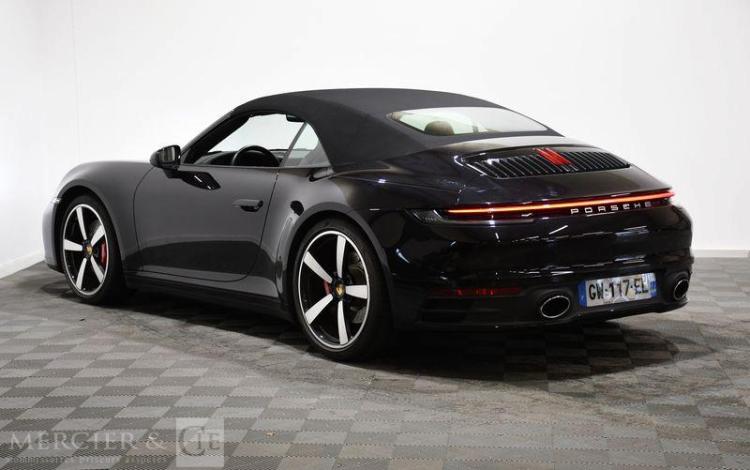 PORSCHE 911 (992) CARRERA S CABRIOLET 3.0 450ch PDK NOIR GW-117-EL