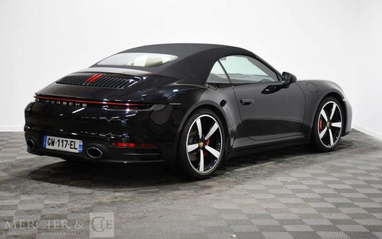 PORSCHE 911 (992) CARRERA S CABRIOLET 3.0 450ch PDK NOIR GW-117-EL