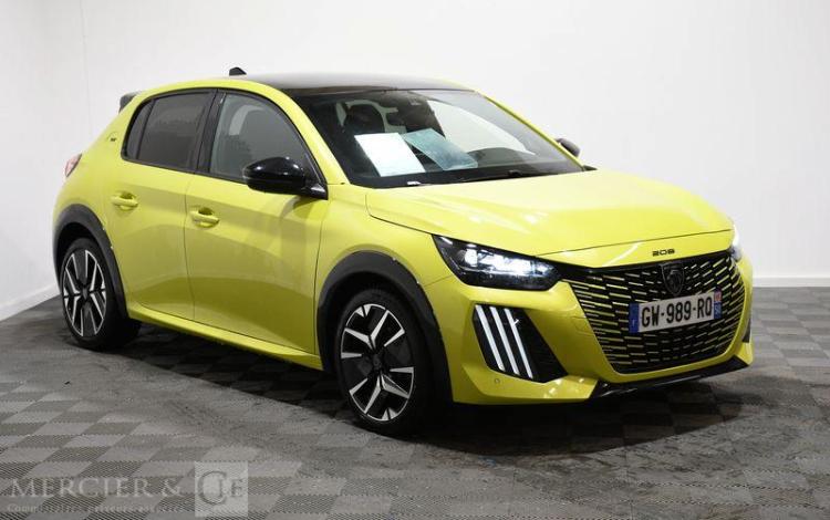 PEUGEOT 208 GT HYBRID 136 e- VERT GW-989-RQ
