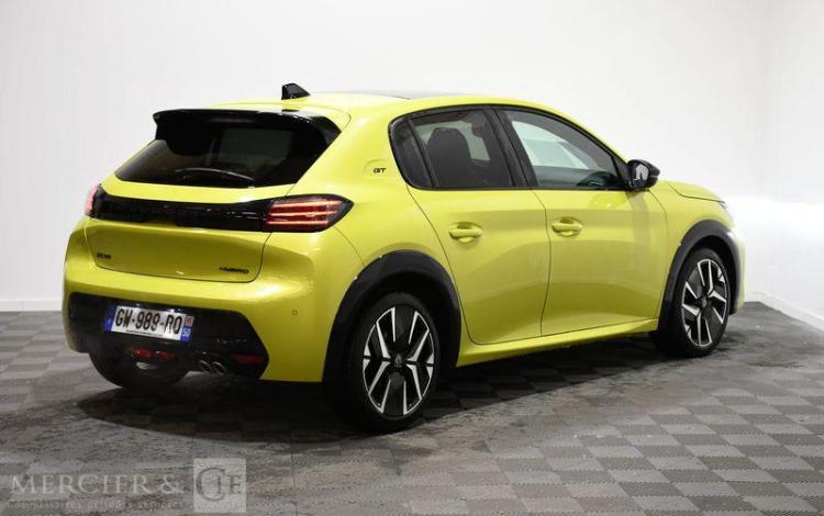 PEUGEOT 208 GT HYBRID 136 e- VERT GW-989-RQ