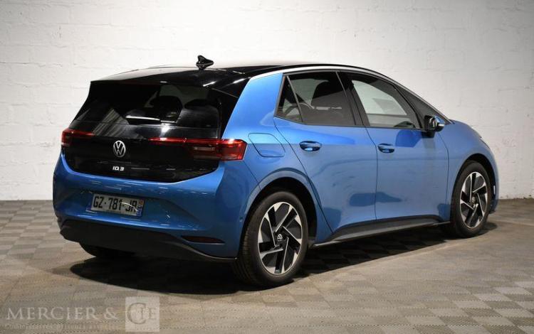 VOLKSWAGEN ID 3 205 58KWH PRO BVA BLEU GZ-781-JR