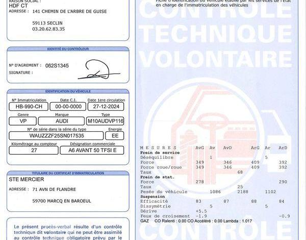 AUDI A6 AVANT 50 TFSI-e 299ch PHEV S-LINE QUATTRO S-TRONIC NOIR HB-990-CH