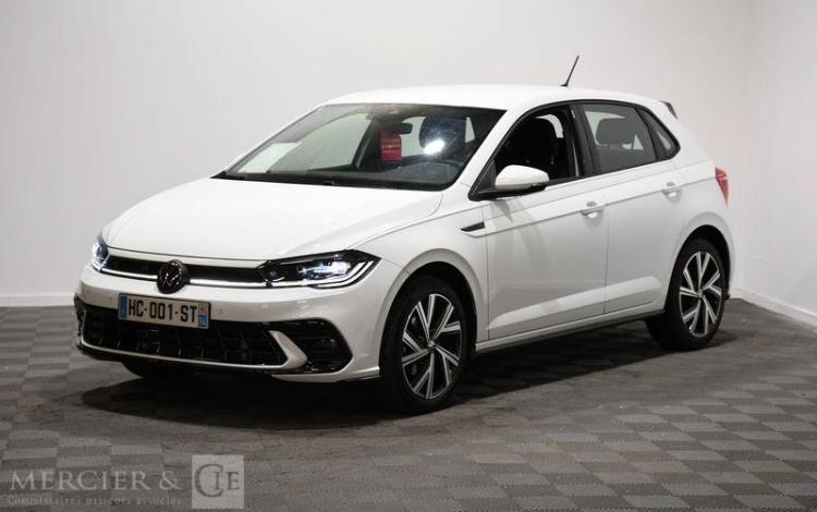 VOLKSWAGEN POLO 1.0 TSI 115 R-LINE DSG BLANC HC-001-ST