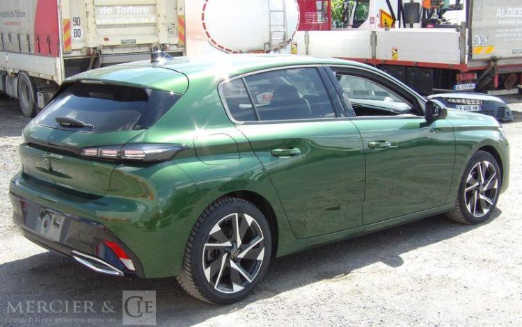 PEUGEOT 308 1.2 PURETECH 130 ALLURE PACK EAT – ESSENCE 22523 KMS – ANNEE 2023 VERT PZ3G370