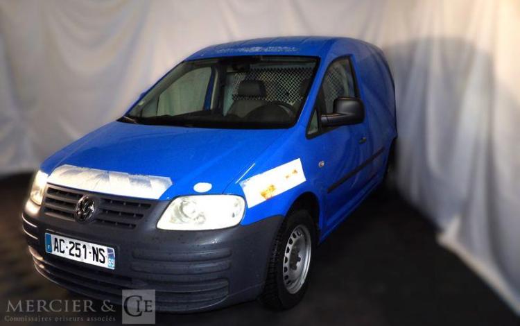 VOLKSWAGEN CADDY FOURGON 2.0 ECOFUEL 110 BLEU AC-251-NS
