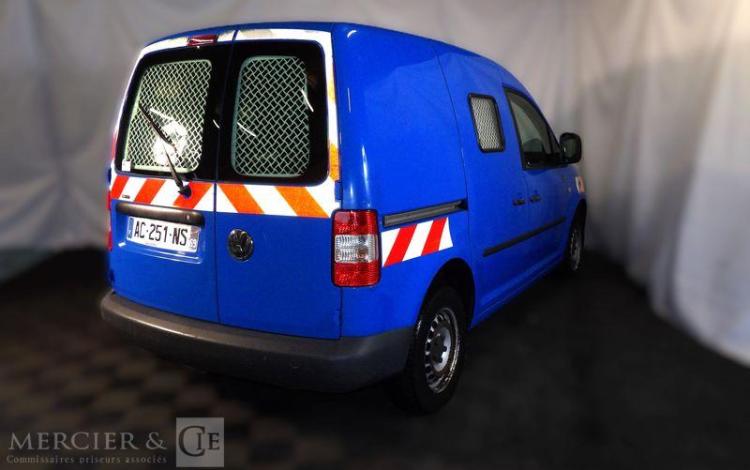 VOLKSWAGEN CADDY FOURGON 2.0 ECOFUEL 110 BLEU AC-251-NS