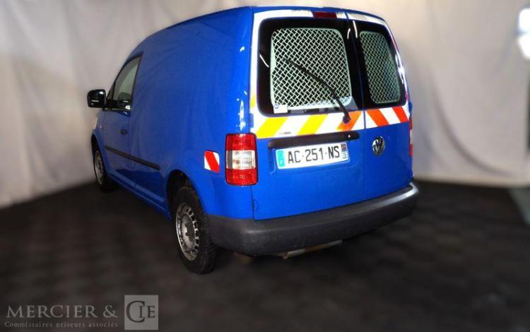 VOLKSWAGEN CADDY FOURGON 2.0 ECOFUEL 110 BLEU AC-251-NS
