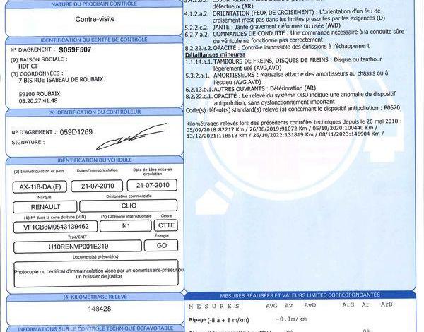 RENAULT CLIO II DCI BLEU AX-116-DA