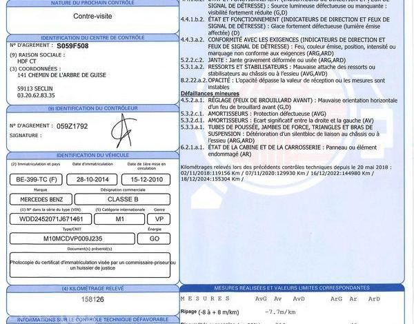 MERCEDES CLASSE B 2,0 180 CDI 110 SPORT GRIS BE-399-TC