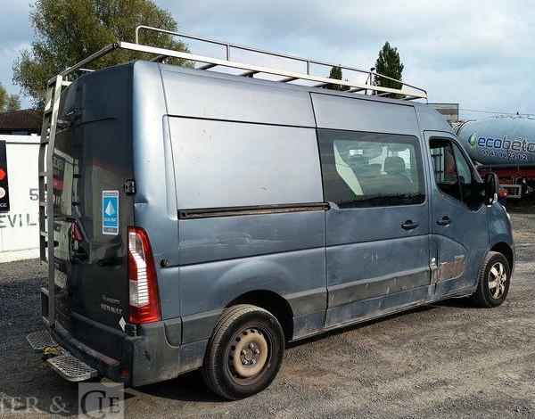 RENAULT MASTER III TRACTION FOURGON L2H2 F3500 2.3 DCi 16V 125 CV – DIESEL – 290689 KMS BLEU BV-795-RA