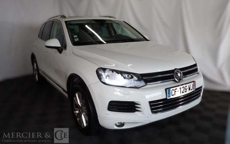VOLKSWAGEN TOUAREG 3.0 TDI 205 BLUEMOTION 4MOTION TIPTRONIC BLANC CF-126-WJ