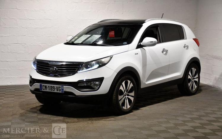 KIA SPORTAGE 2,0 CRDI 136 PREMIUM 4X4  AWD BLANC CM-189-VG